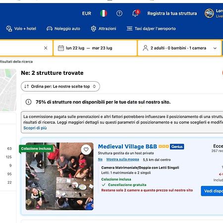 Medieval Village B&B Ne Bagian luar foto